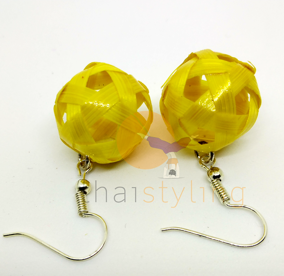 Yellow TAKRAW Earrings